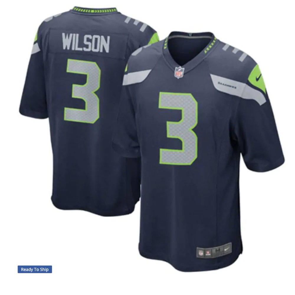 NFL Russell Wilson Seattle Seahawks Jersey Size 18-20